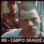 Grainy video still of a man during a court hearing held by videoconference.