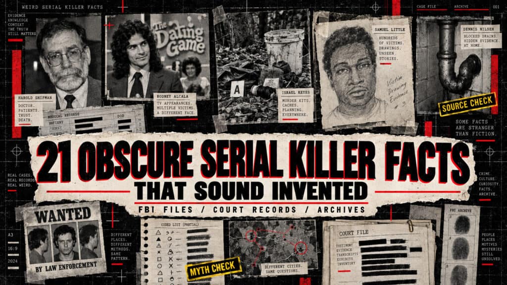 weird serial killer facts