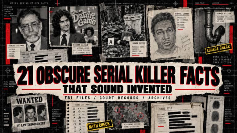 weird serial killer facts