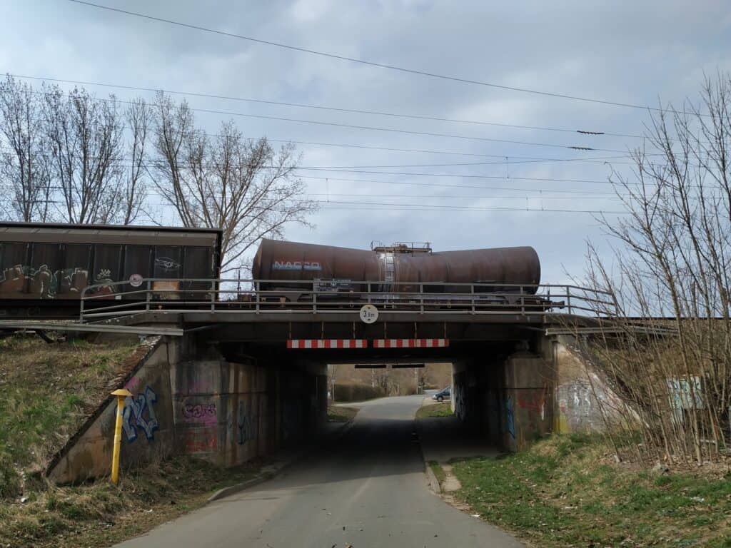 Schönerlinder Weg, Berlin-Karow. Wenzinger owned property on this road; this photograph does not show the crime property