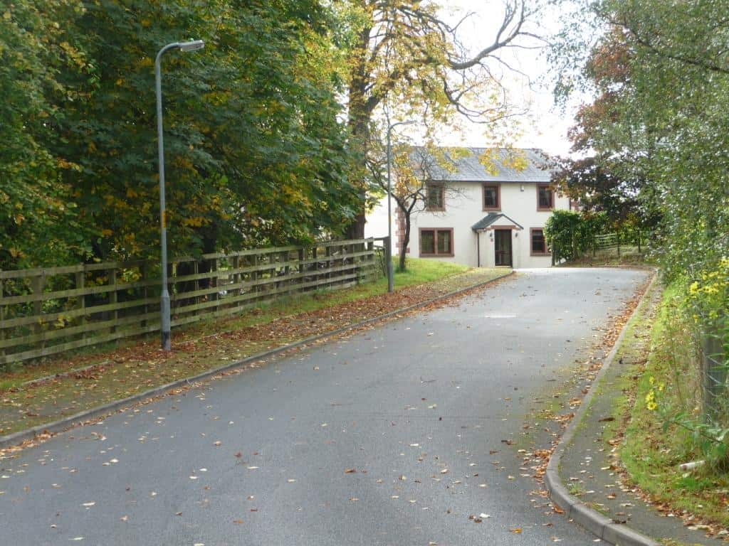 A residential street in Wigton, Cumbria, 2014. Neighbourhood context only; not the house.