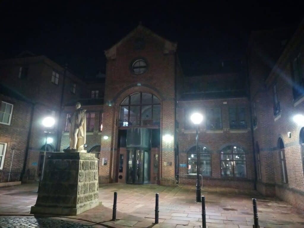 The Carlisle Courts of Justice, which house the city's Crown Court.