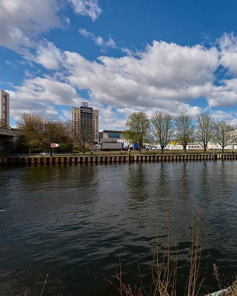 The Havel river in Berlin-Spandau