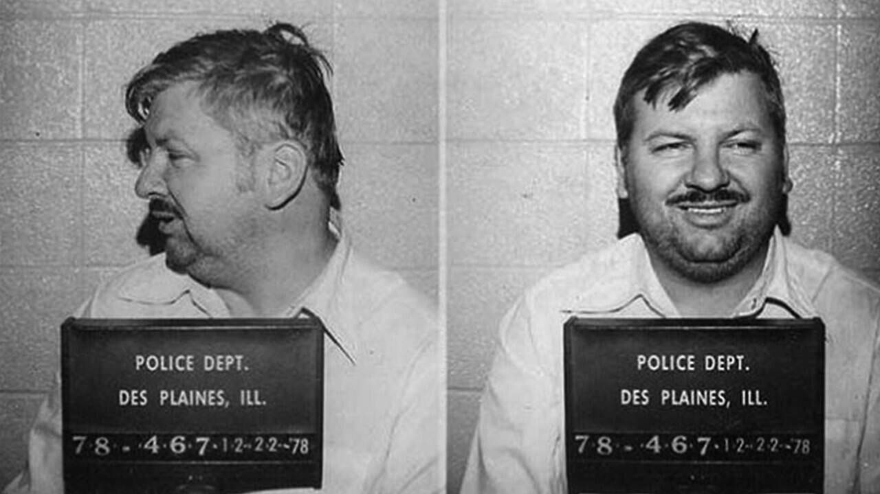 Booking photo of Gacy taken by the Des Plaines Police Department, December 1978