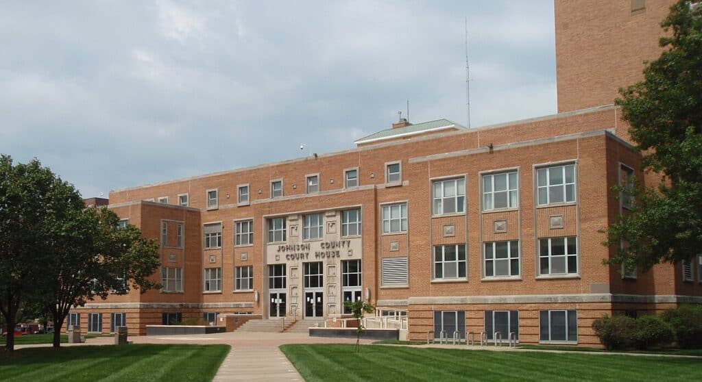 Johnson County Courthouse in Olathe, Kansas