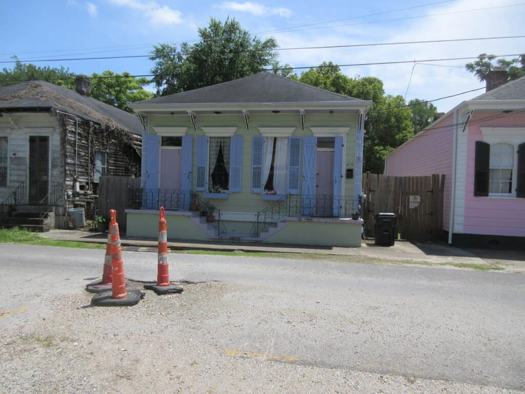 Pauline Street, Bywater, New Orleans, 2018