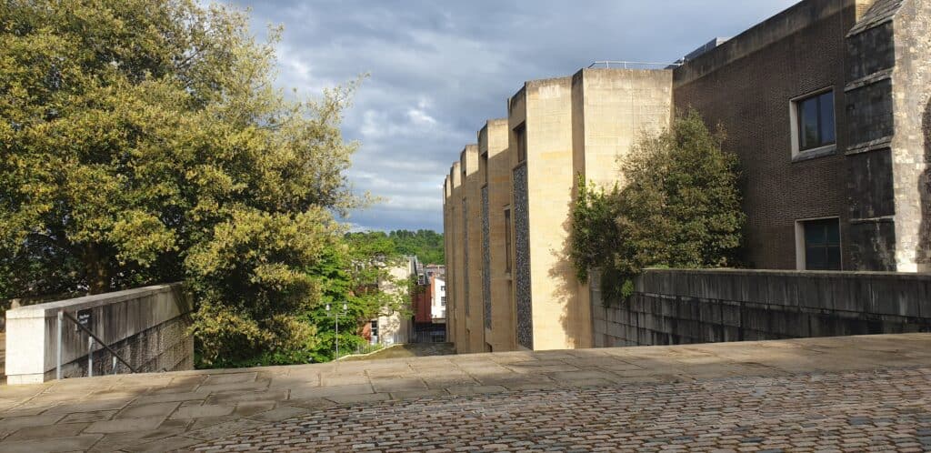 Winchester Crown Court, 2022. Rose West was tried and convicted here in October and November 1995.