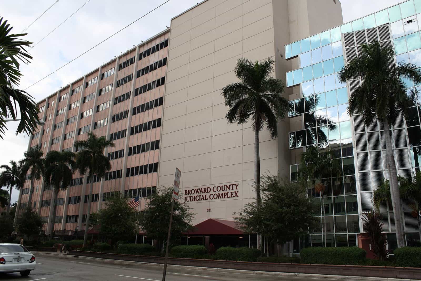 Broward County Courthouse in Fort Lauderdale, Florida