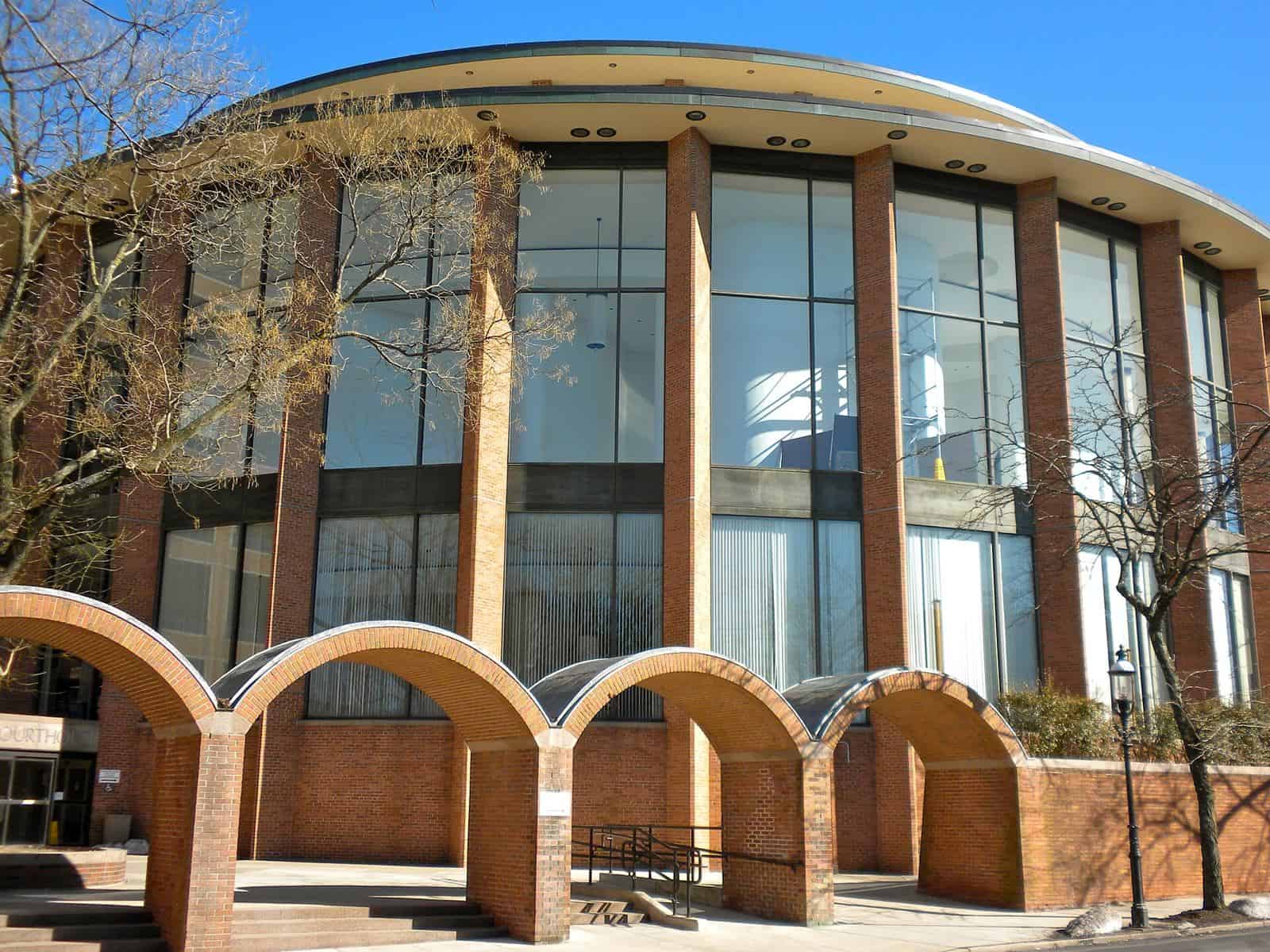 The Bucks County Courthouse in Doylestown, Pennsylvania