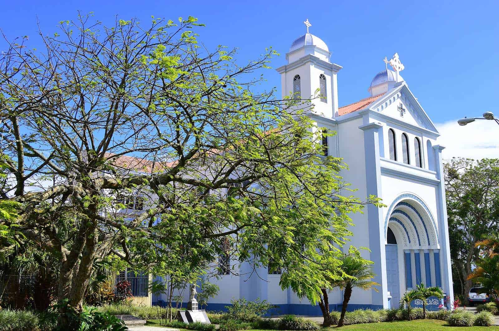 The church of San Pablo de Heredia, Costa Rica