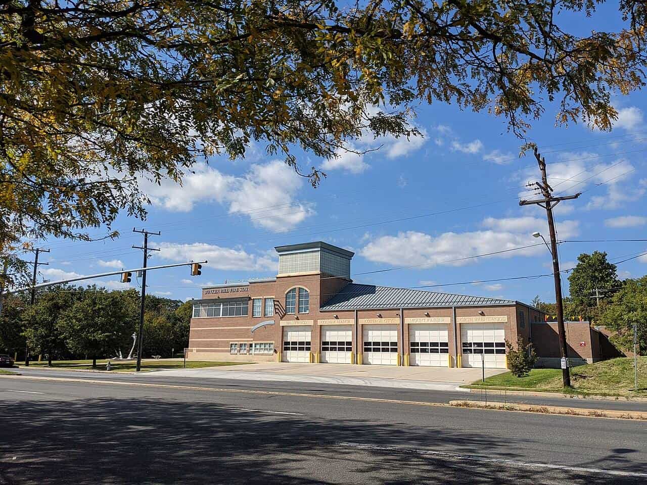 A fire station in Brentwood