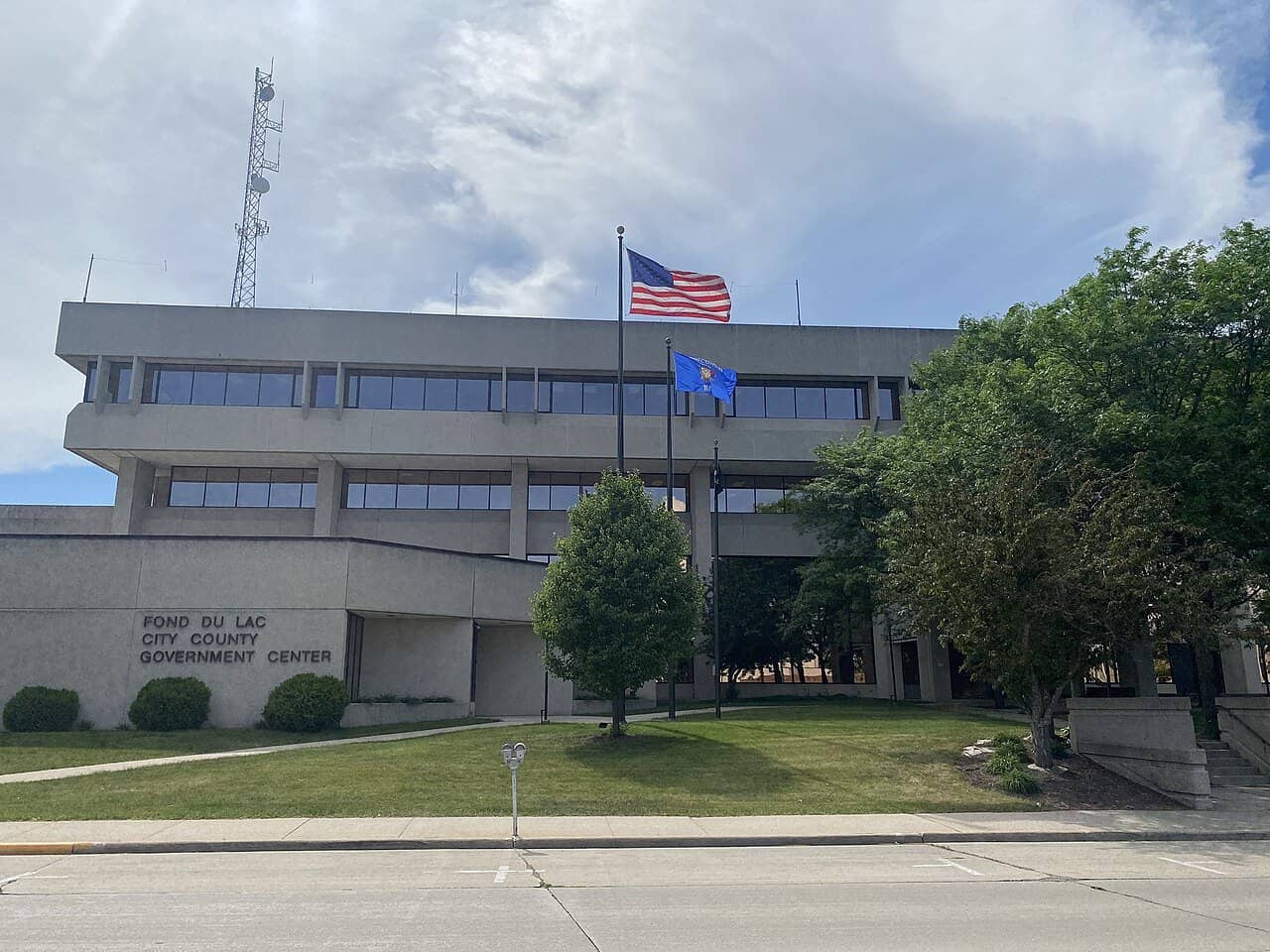 The Fond du Lac County building