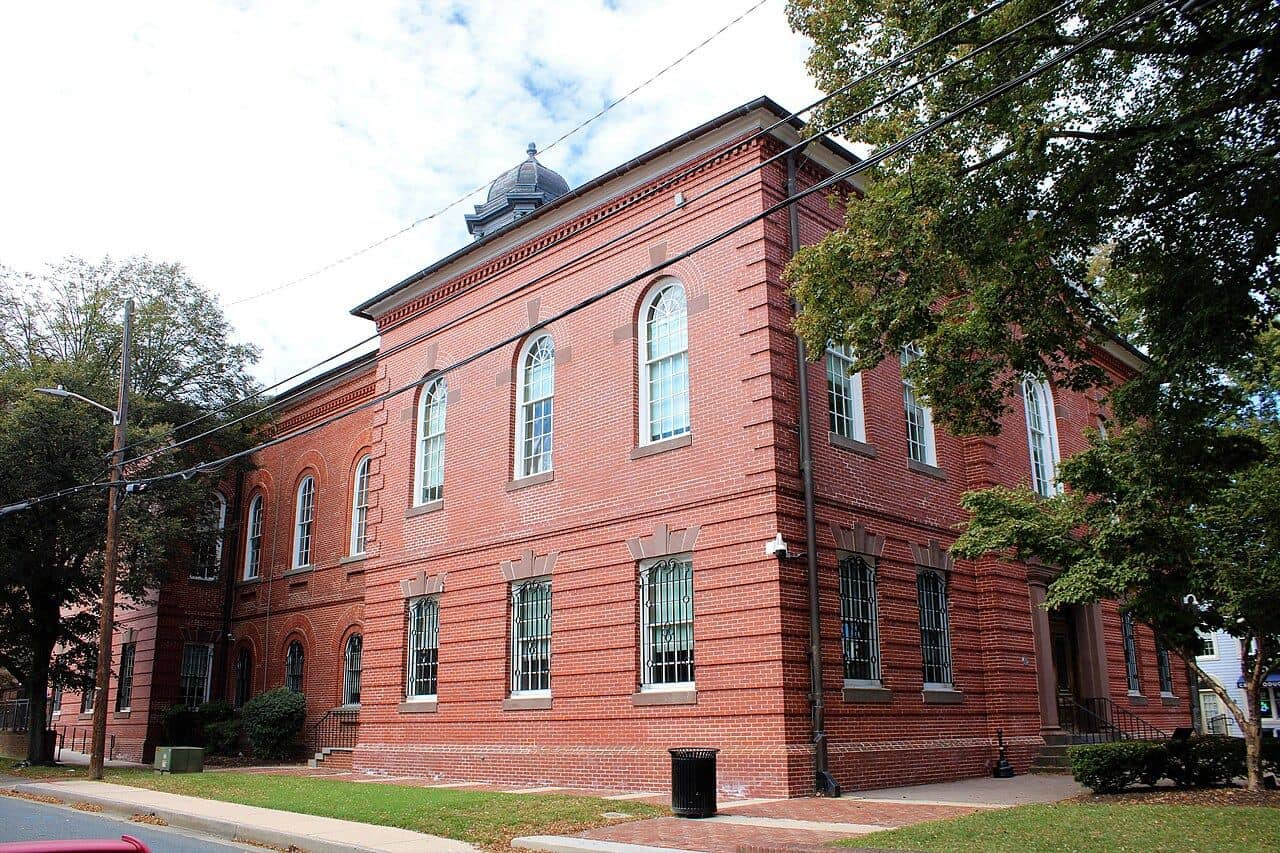 The Harford County Courthouse in Bel Air