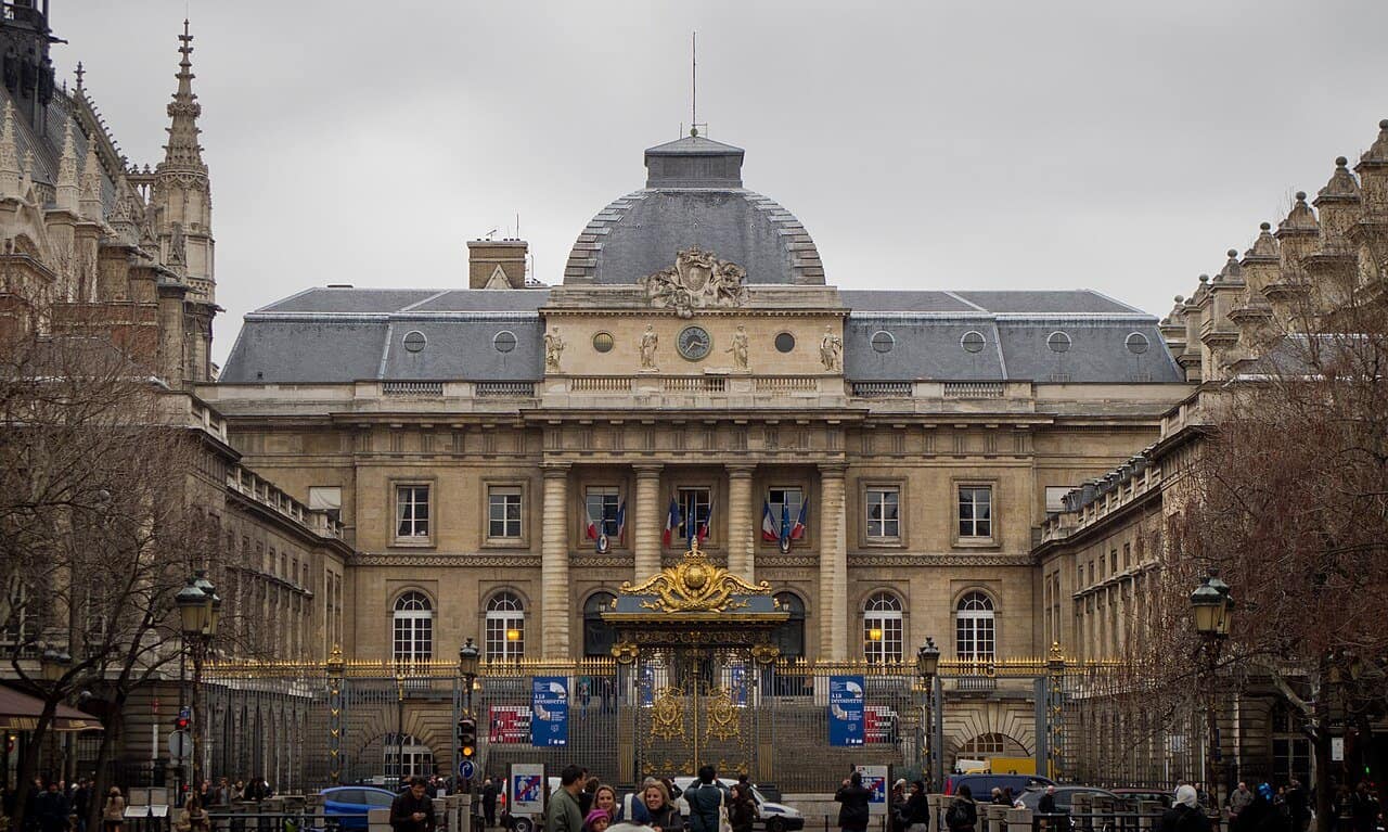 The Paris courthouse