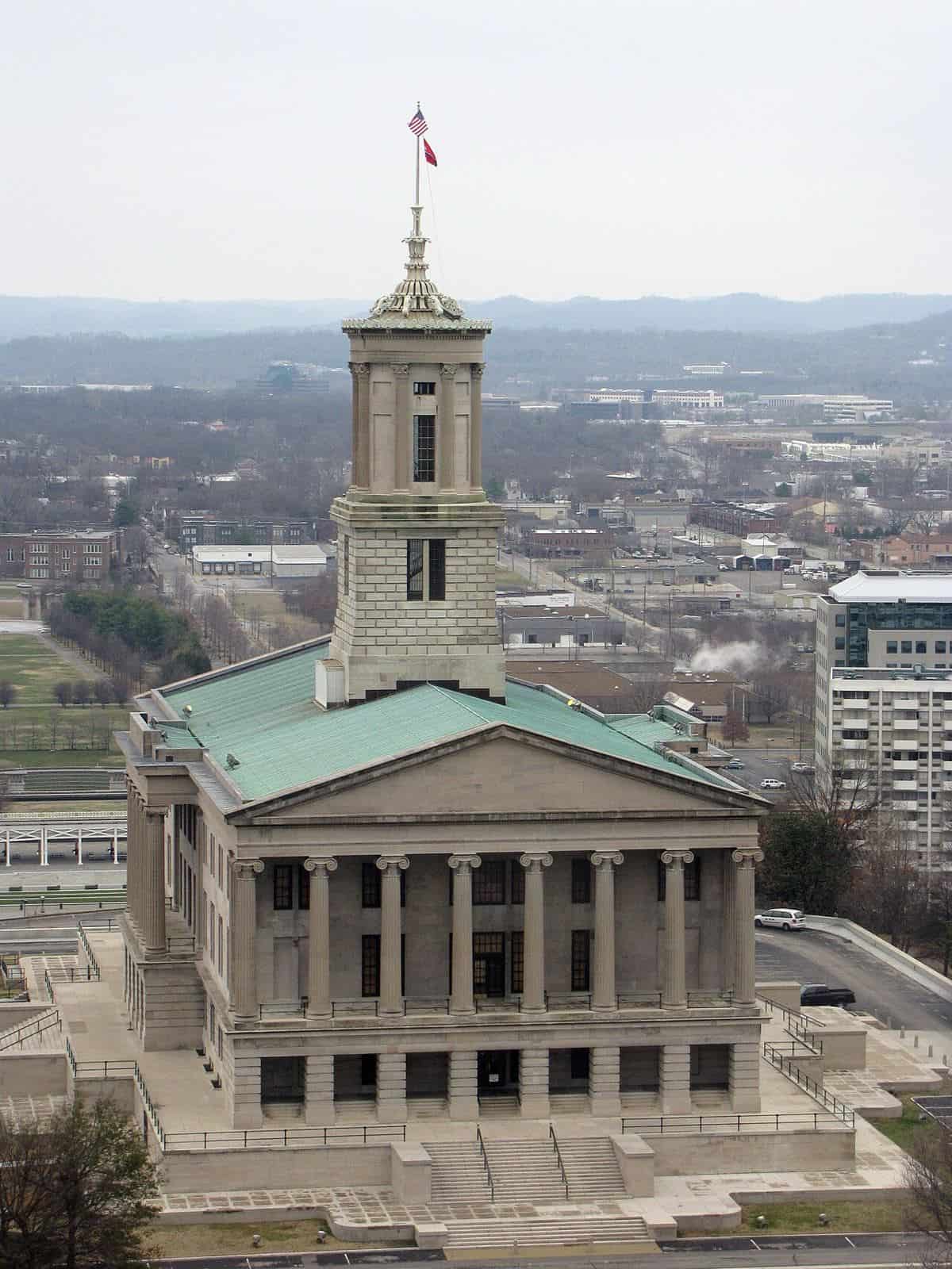 The Tennessee State Capitol in Nashville