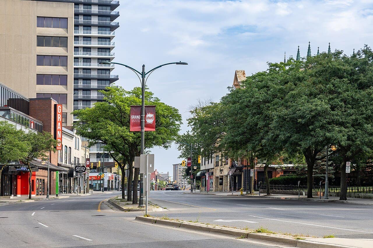 Richmond Street in downtown London