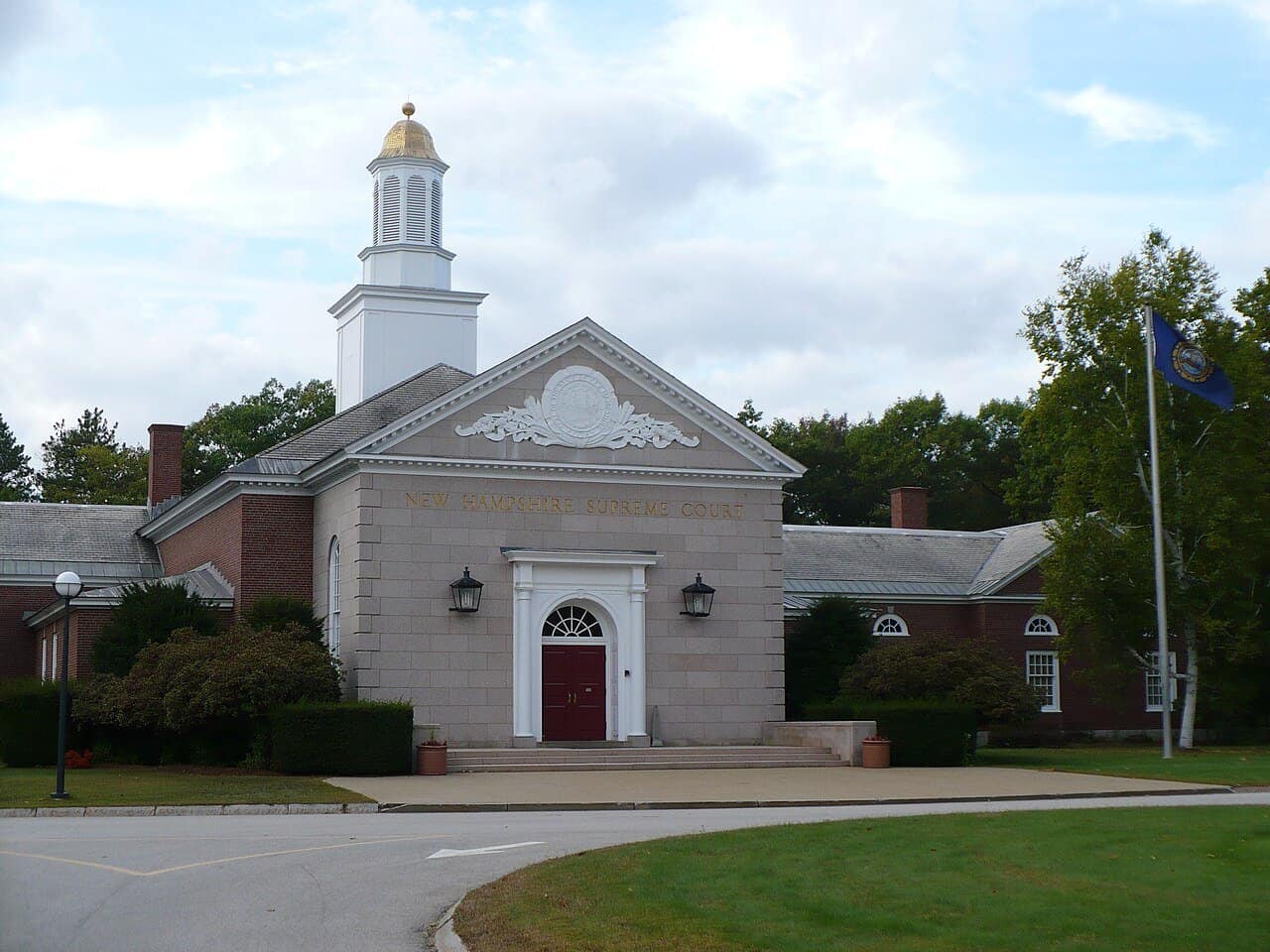 The New Hampshire Supreme Court building