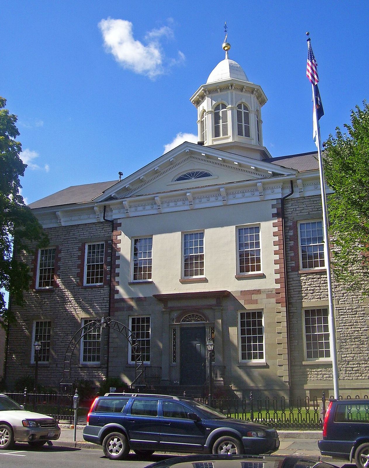 The Ulster County courthouse in Kingston, New York