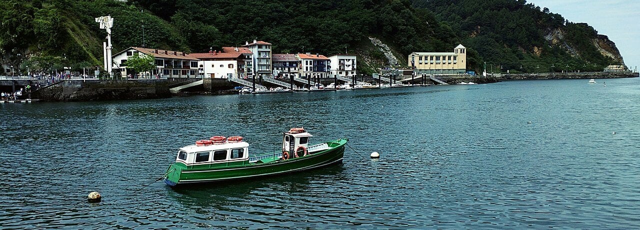 The harbour at Pasaia in Gipuzkoa, Spain
