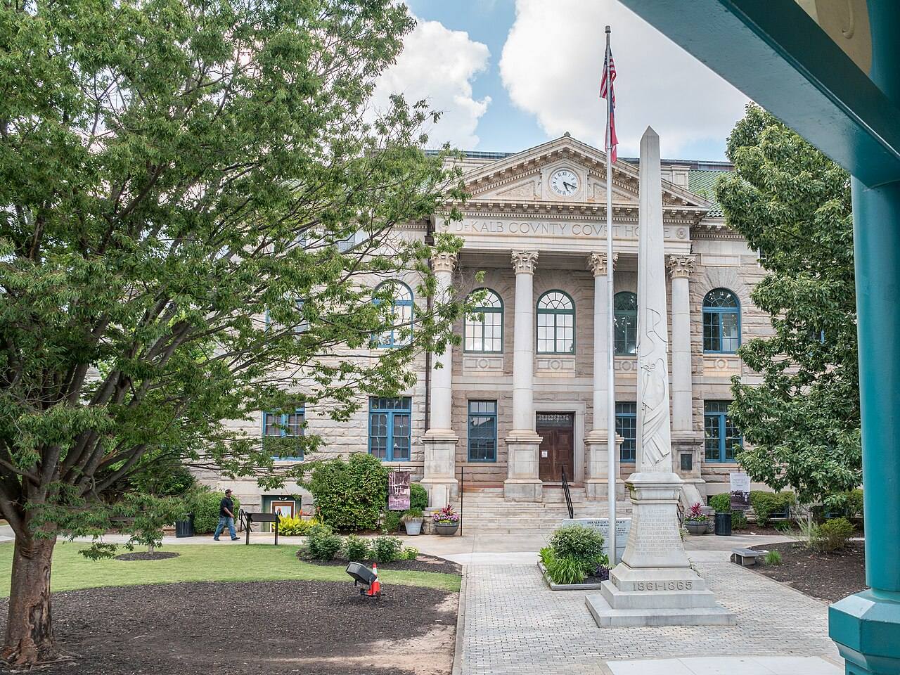 Historic DeKalb County Courthouse on Decatur Square, Georgia