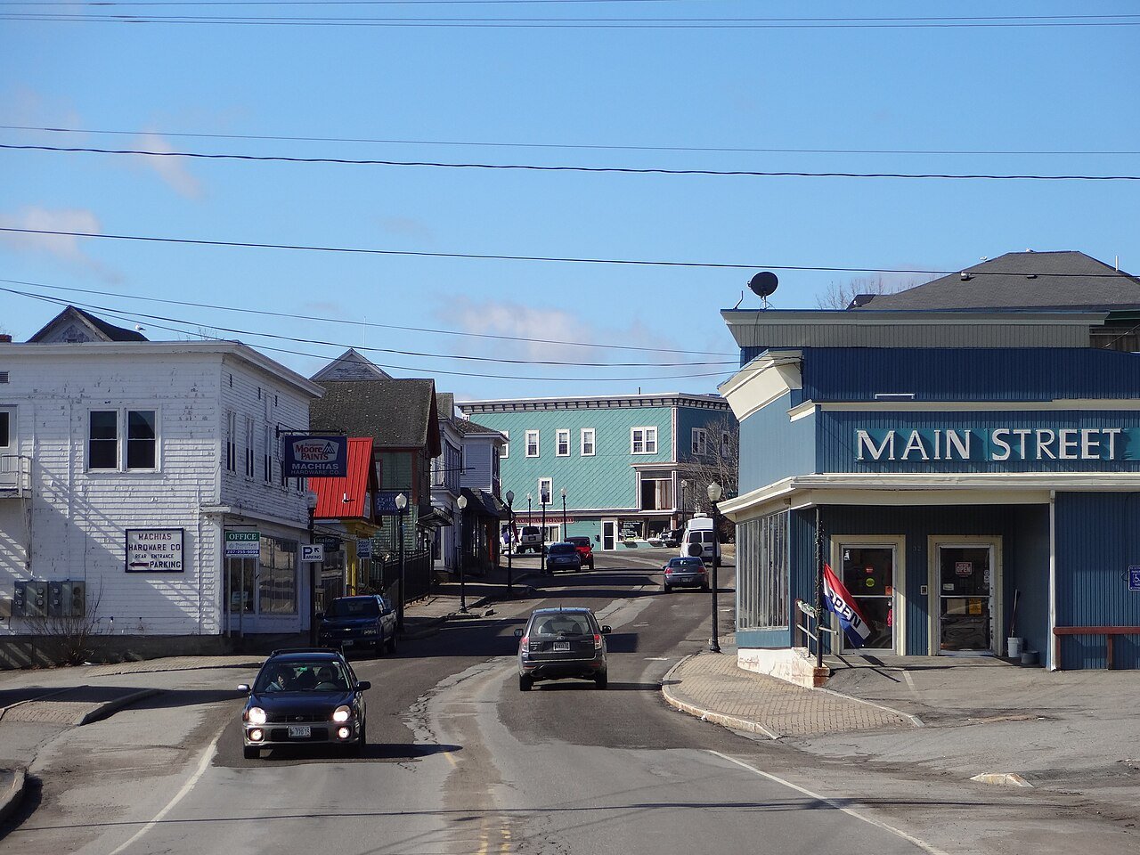 Main Street, Machias, Maine