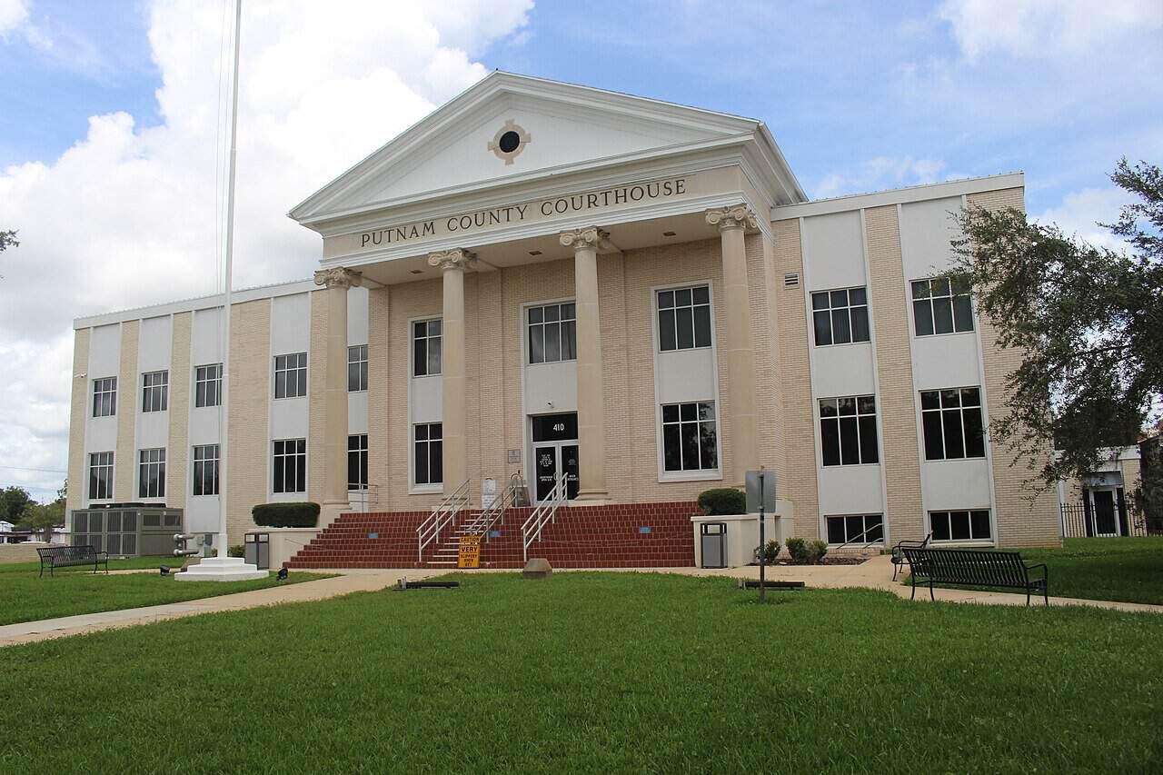 Putnam County Courthouse in Palatka, Florida