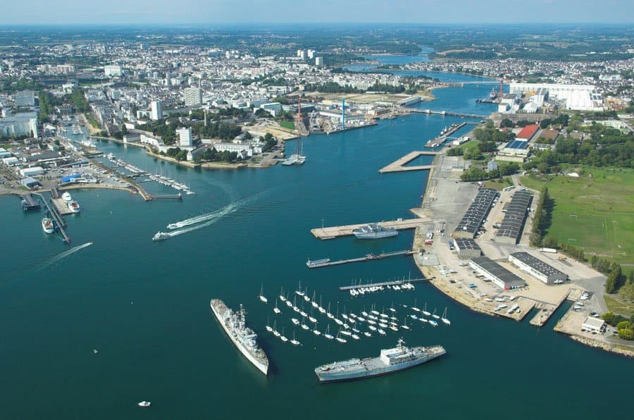 Harbor at Lorient, Brittany