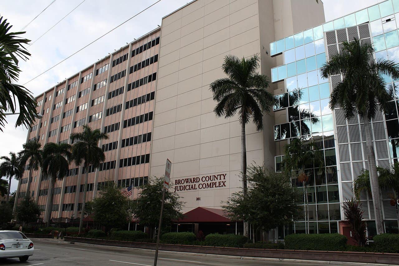 Broward County Courthouse in Fort Lauderdale