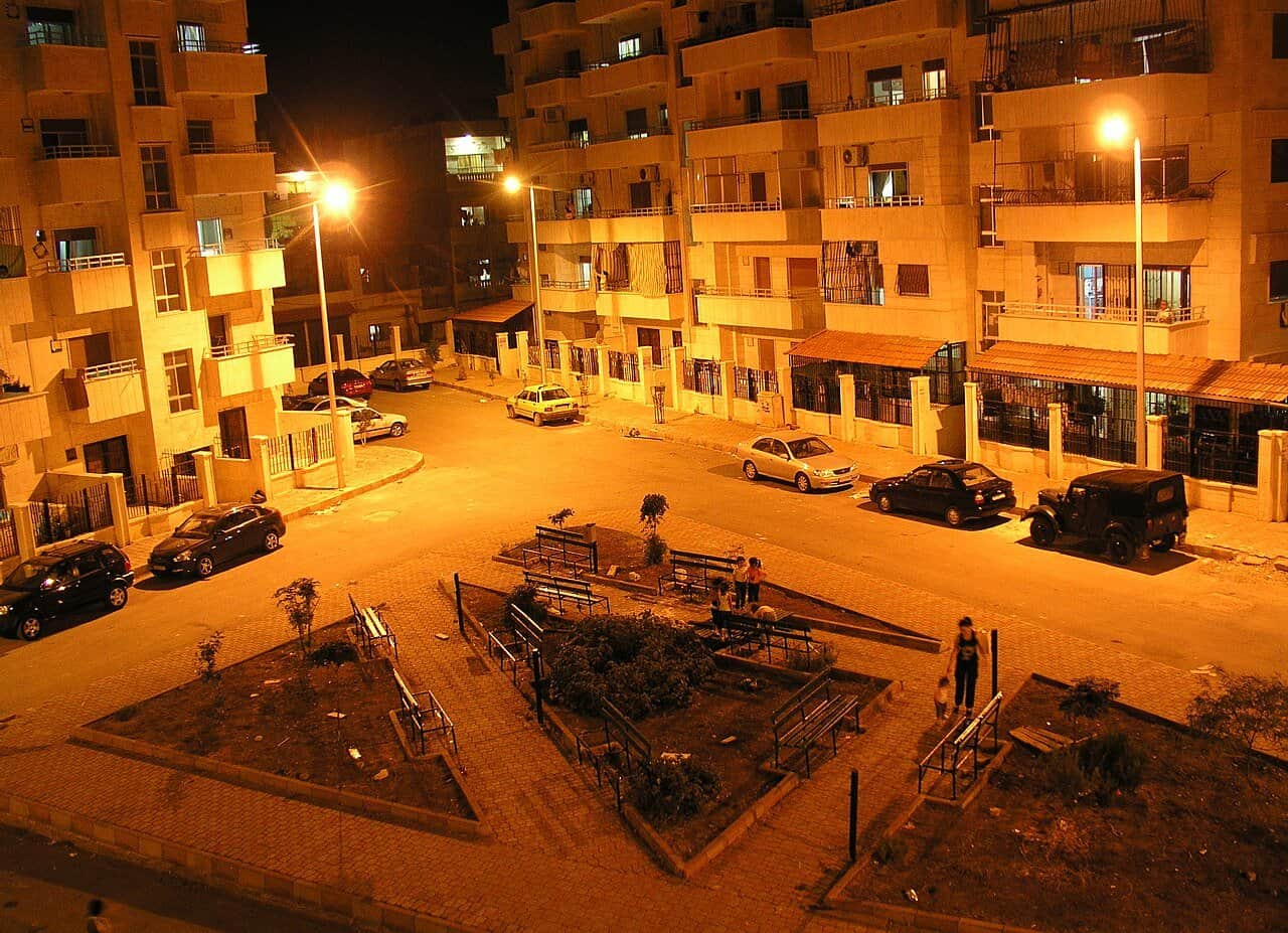 Suburb of Latakia on the Syrian coast