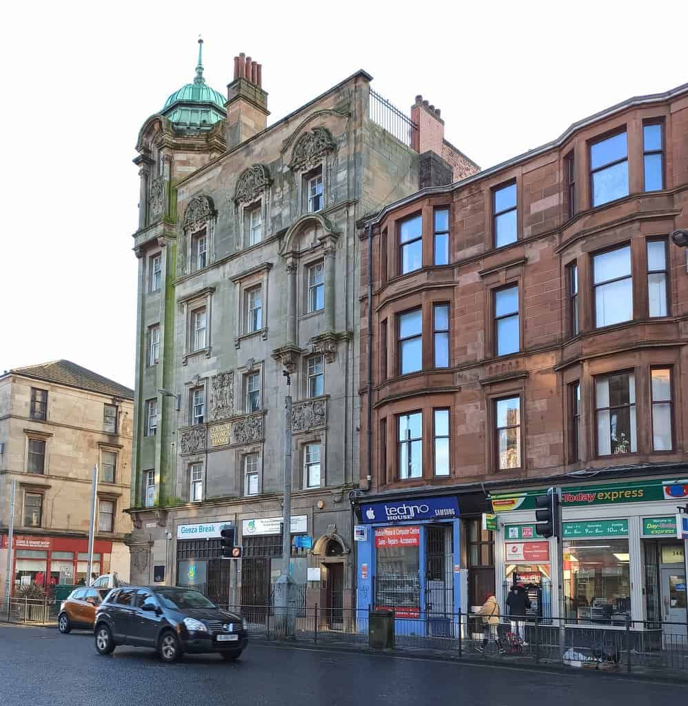 Parkhead Cross in the East End of Glasgow