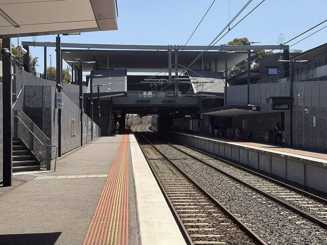 St Albans railway station in Melbourne