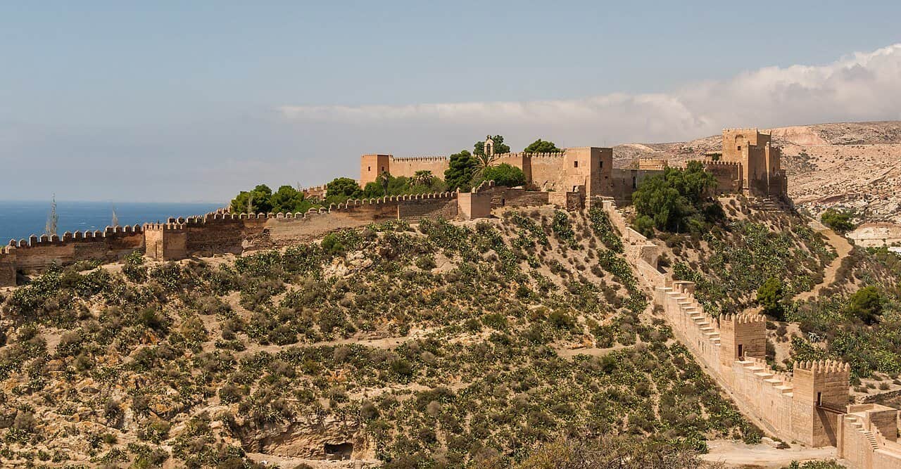 Alcazaba fortress above Almería