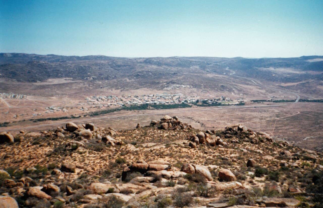 Street view of Garies, Northern Cape