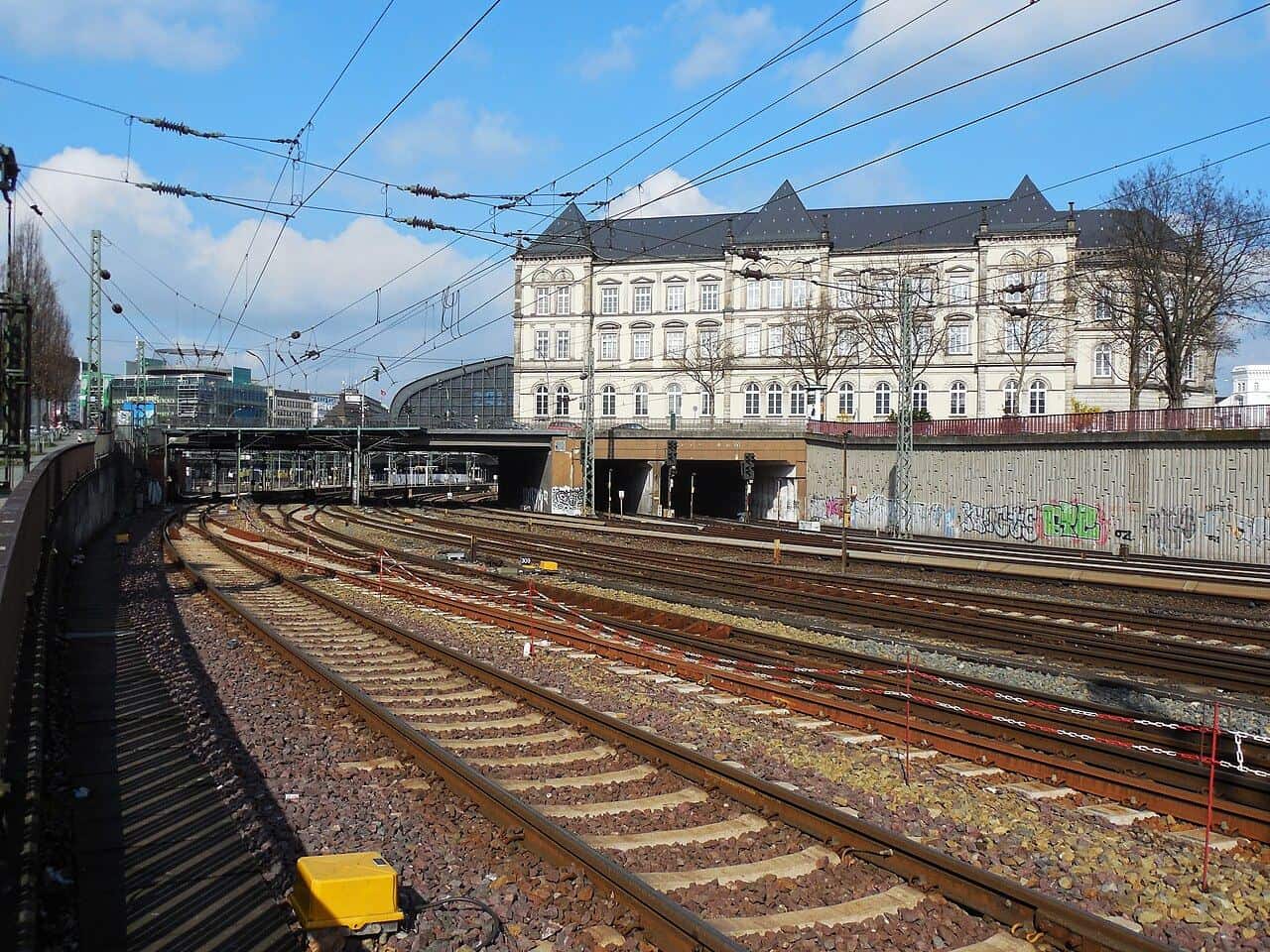 Office buildings in Hammerbrook, Hamburg