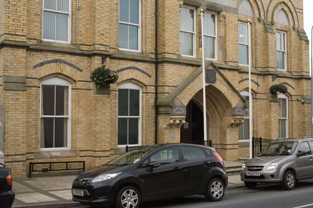 Holyhead Town Hall on Anglesey