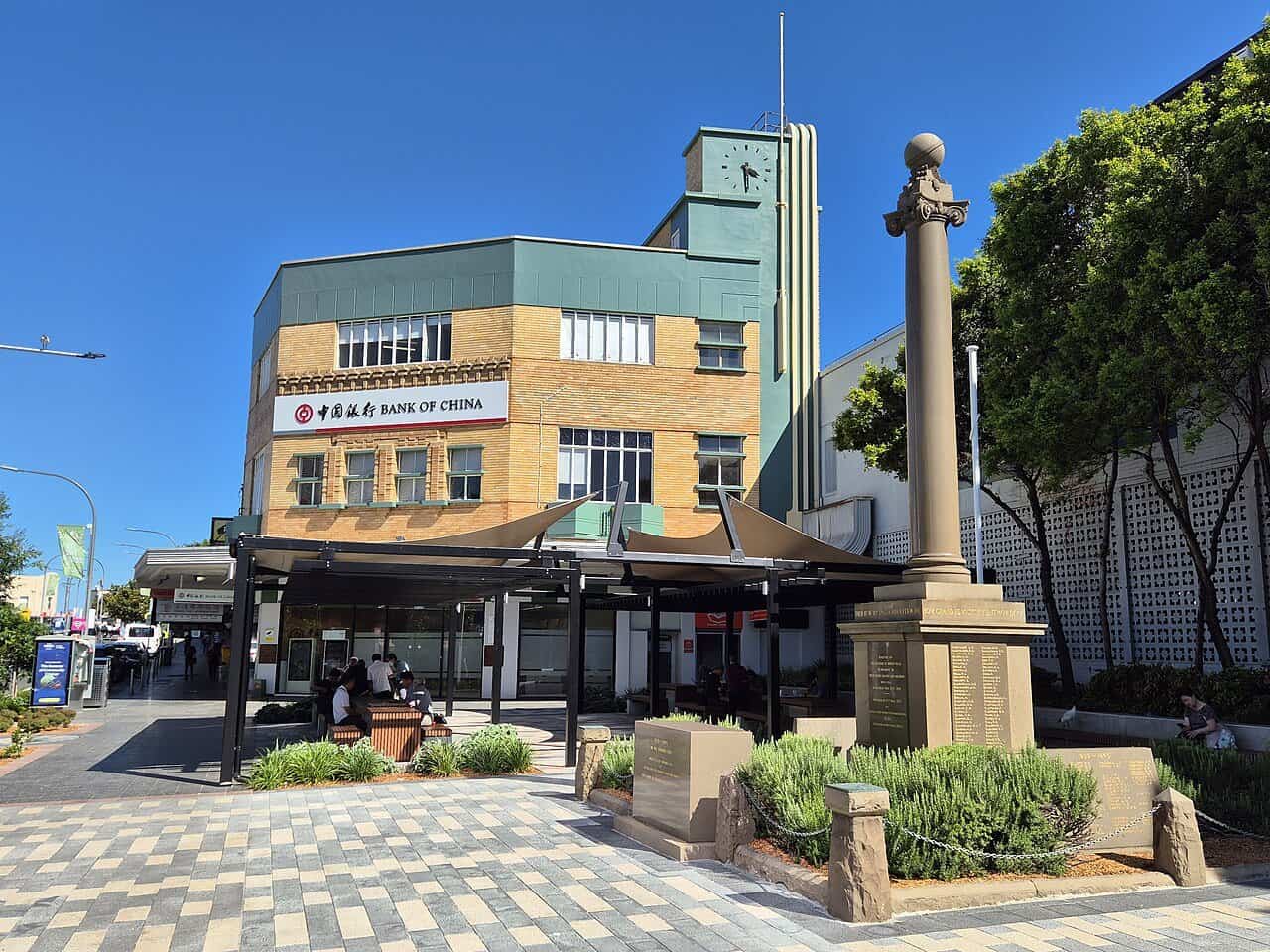 Memorial Square in Hurstville