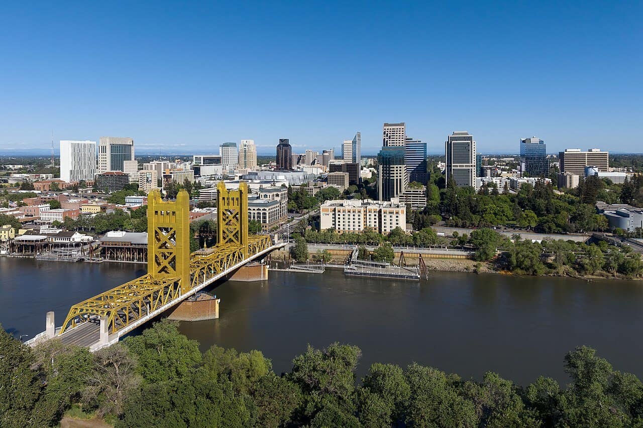 Downtown Sacramento skyline
