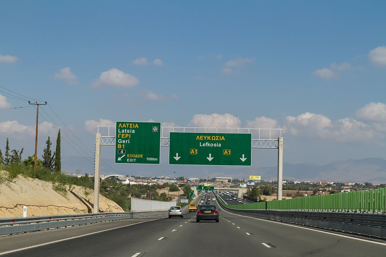 View of Latsia, Cyprus