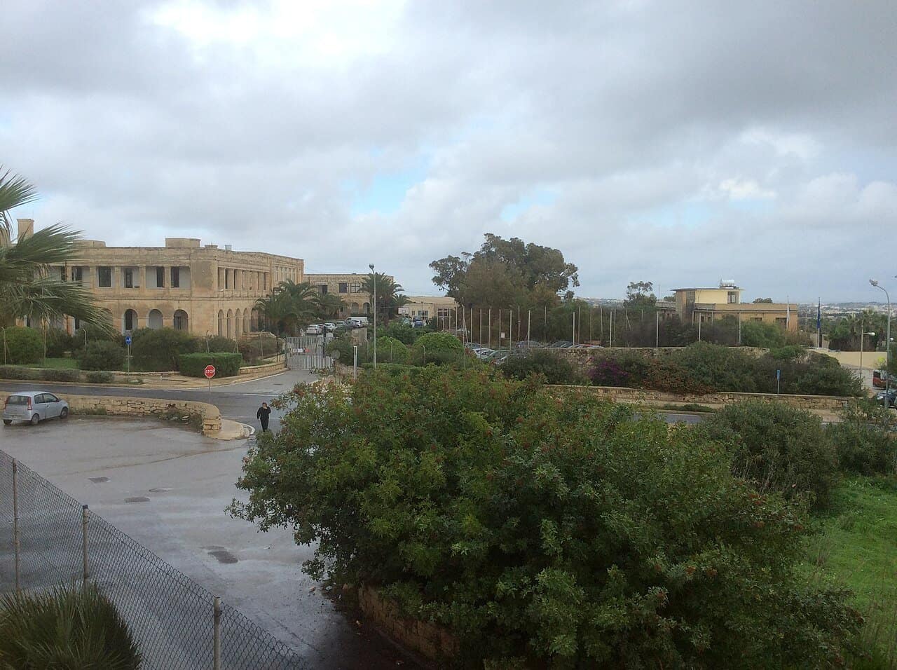 Buildings at Ħal Far, Malta