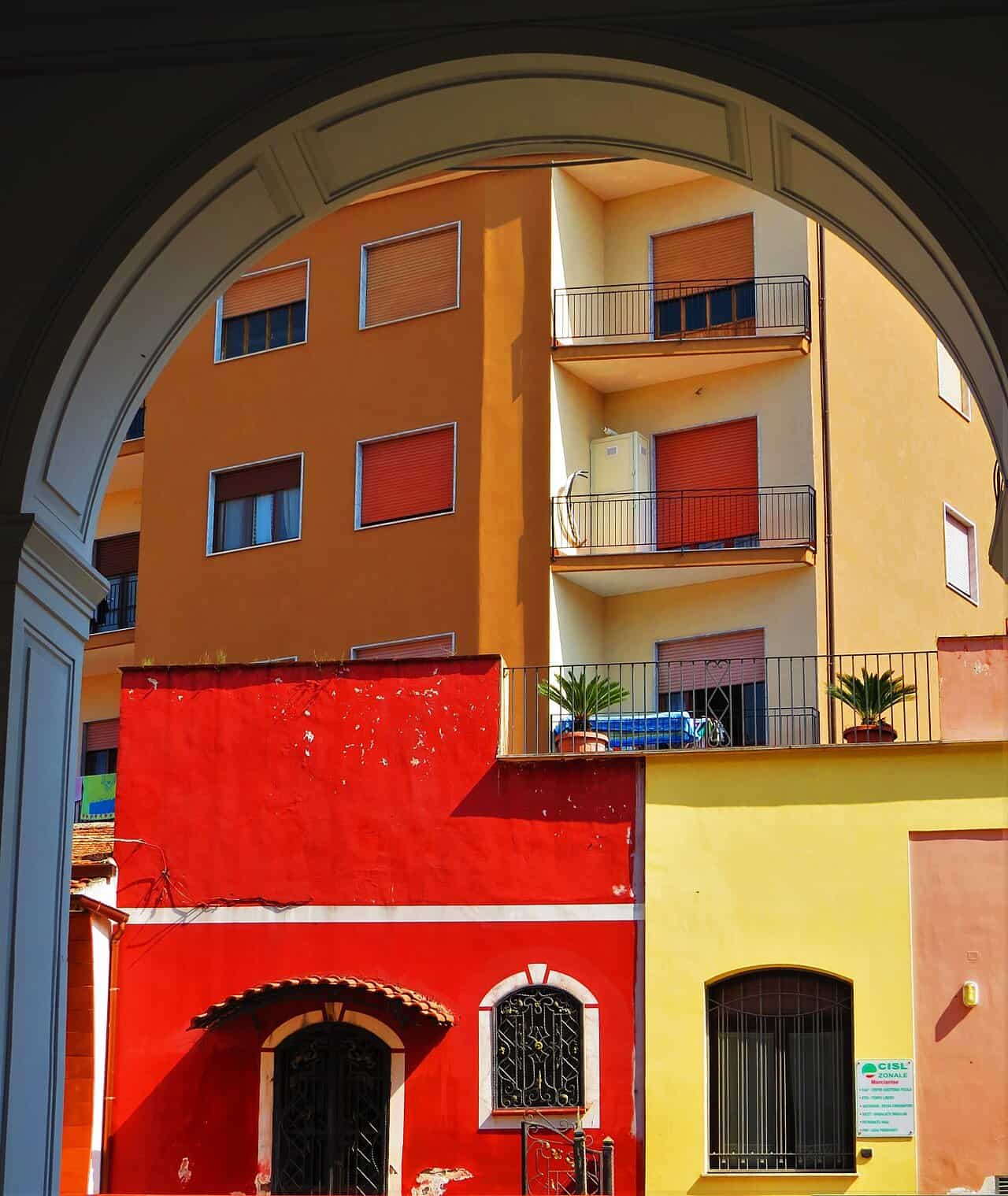 Street view in Marcianise
