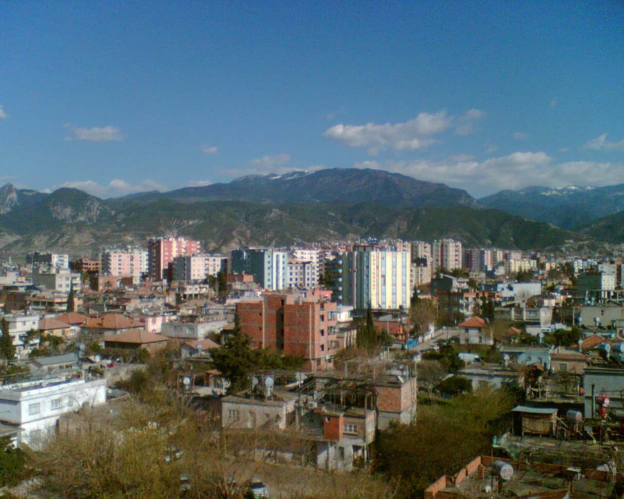 View of the city of Osmaniye