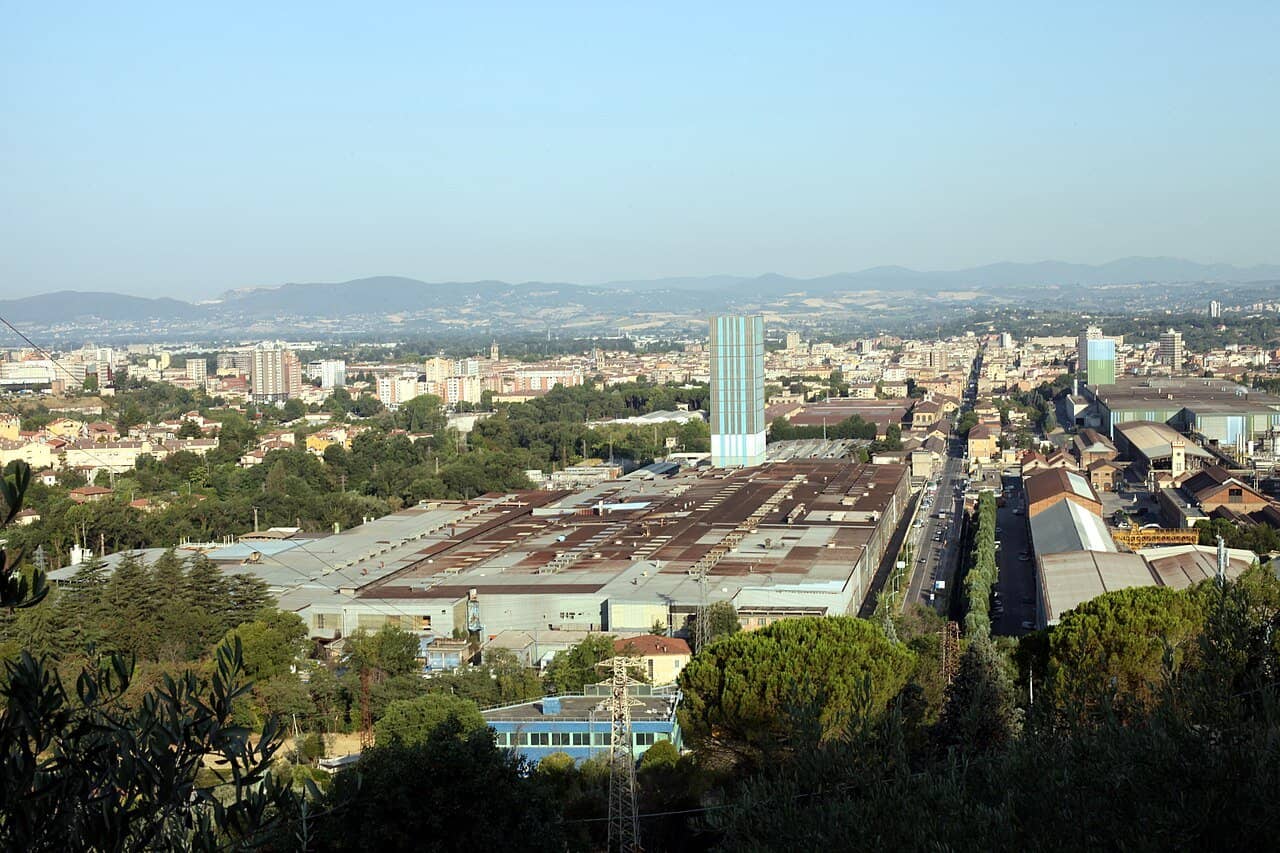Panorama of Terni, Umbria
