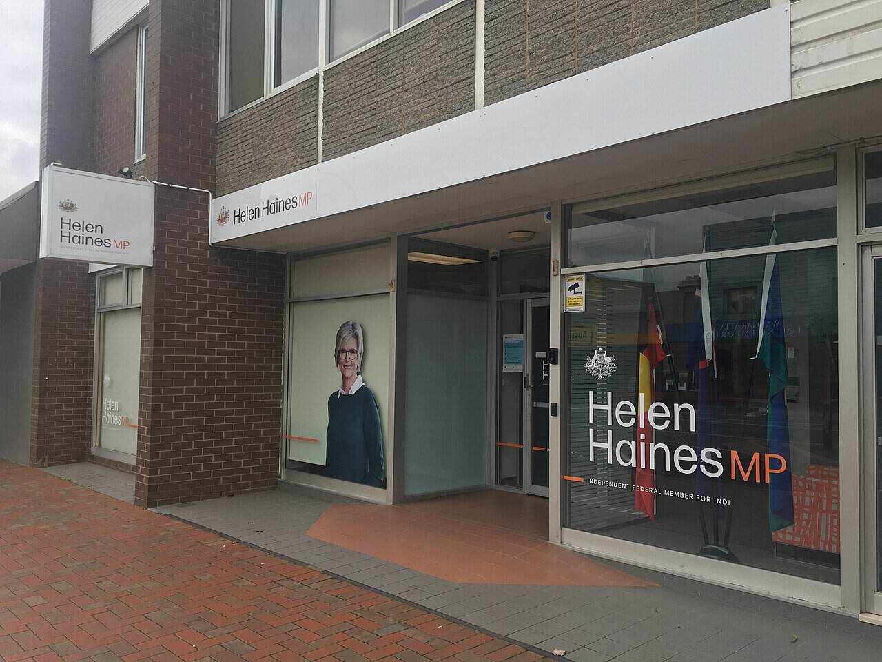 Helen Haines MP electorate office on Murphy Street, Wangaratta, in 2022
