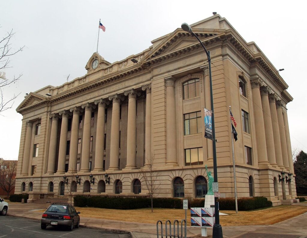 Weld County Court House in Greeley, Colorado