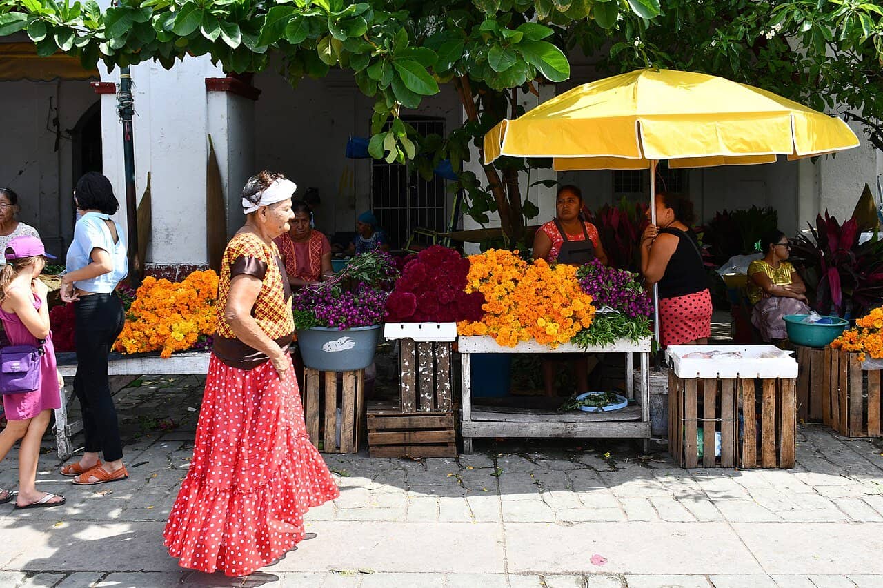 Market in Juchitán de Zaragoza, Oaxaca