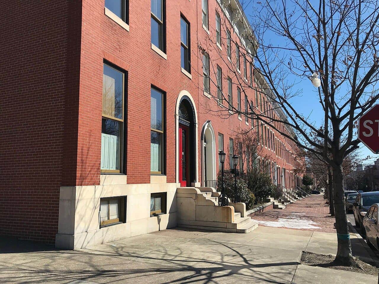 Baltimore rowhouses