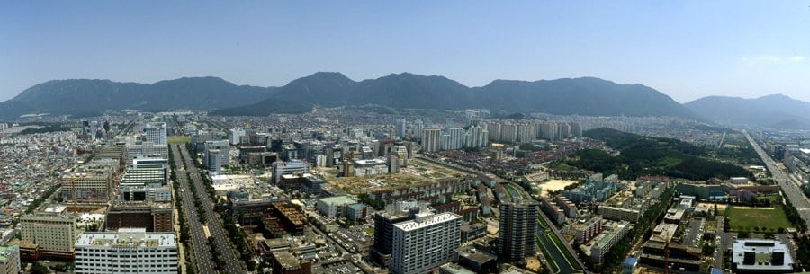Downtown Changwon, South Korea