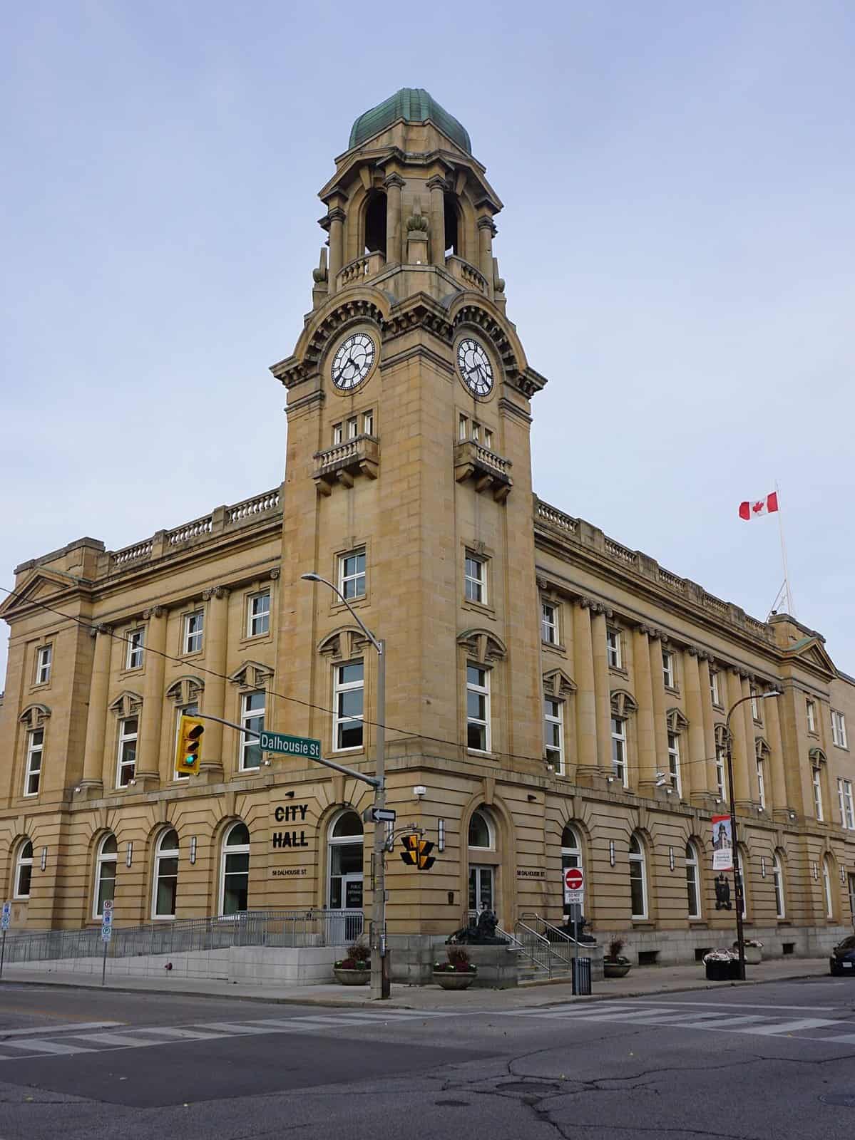 Brantford City Hall in Ontario