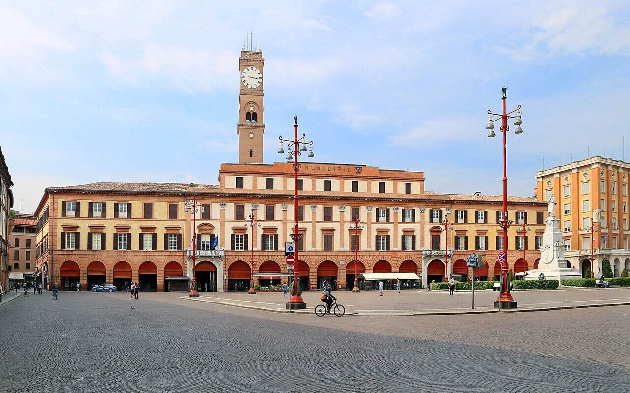 Piazza Aurelio Saffi in Forlì