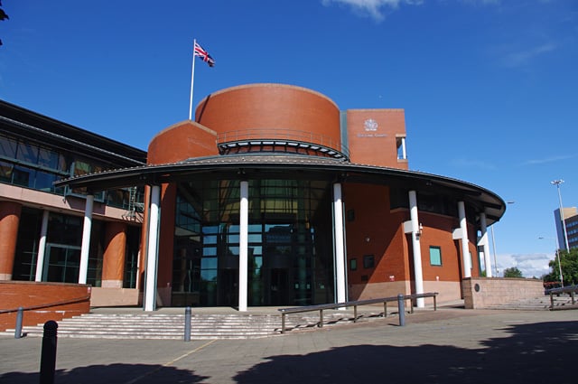 Preston Law Courts building in Lancashire
